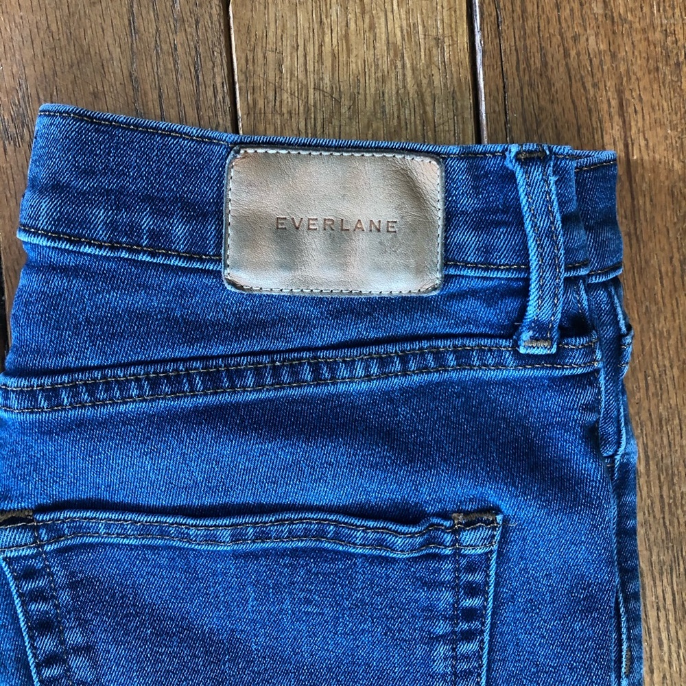 Everlane Authentic Stretch High Rise Skinny Jeans